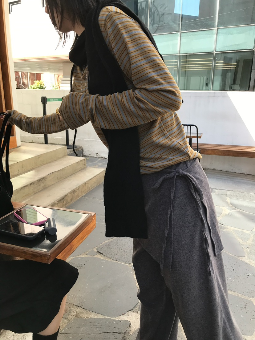 ESCHER韓國代購女裝新品休閑人氣熱賣時尚真品推薦休閑褲ESCHER休閑褲