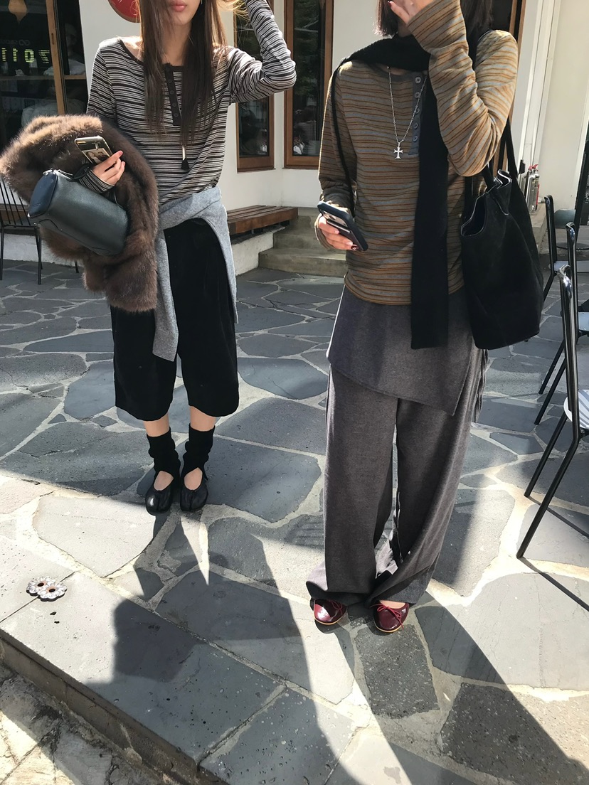 ESCHER韓國代購女裝新品休閑人氣熱賣時尚真品推薦休閑褲ESCHER休閑褲