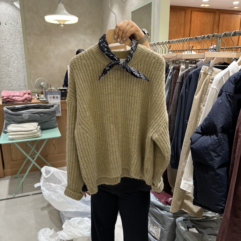 DELI JENNY東大門實拍女士新品人氣休閑推薦毛衣不含圍巾DELI JENNY毛衣圖色3