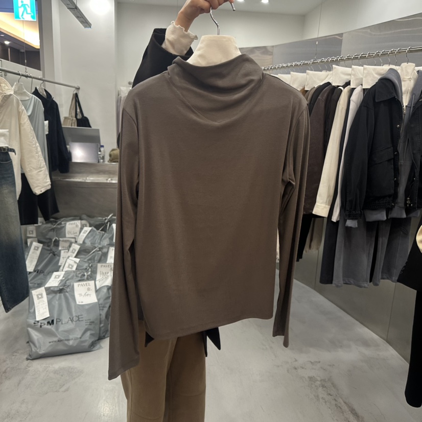 PAVEL韓國直郵女裝新品真品人氣熱賣休閑時尚推薦長袖T恤PAVEL長袖T恤圖色2
