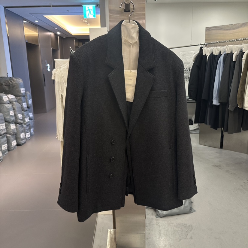 PAVEL韓國直郵女裝新品熱賣時尚人氣推薦真品休閑西裝西服PAVEL西裝/西服圖色1墨色