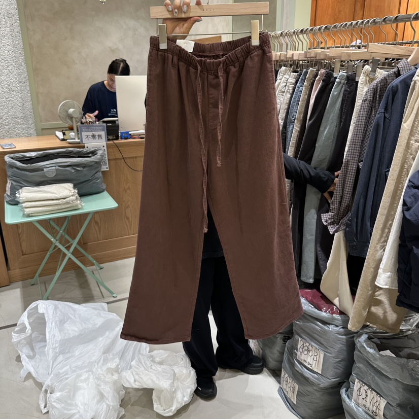 DELI JENNY東大門代購女裝新款推薦時尚人氣熱賣休閑休閑褲DELI JENNY休閑褲圖色2
