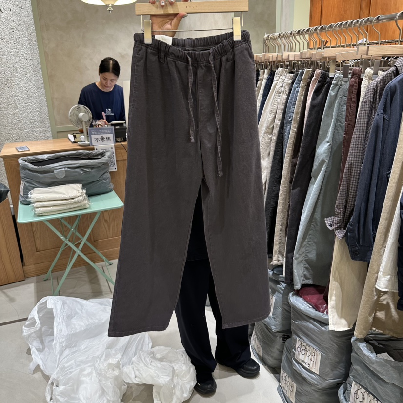 DELI JENNY東大門代購女裝新款推薦時尚人氣熱賣休閑休閑褲DELI JENNY休閑褲圖色3咖色