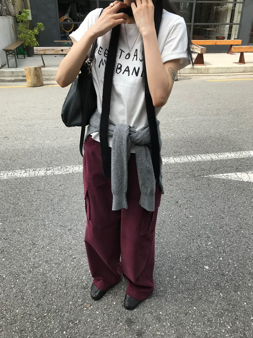 ESCHER東大門實拍女士新品熱賣推薦時尚休閑真品人氣休閑褲ESCHER休閑褲