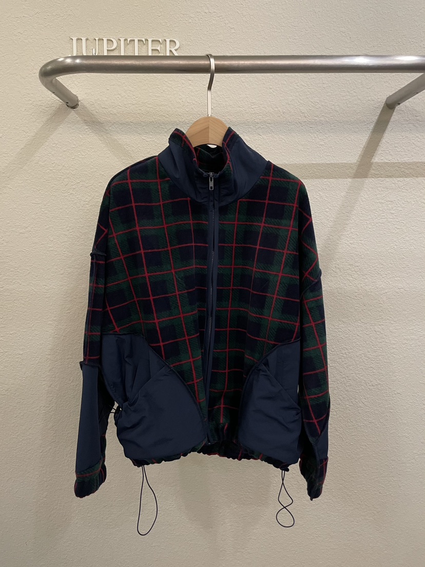 JUPITER東大門直郵女士新品人氣時尚推薦真品熱賣夾克格子絨JUPITER夾克圖色2