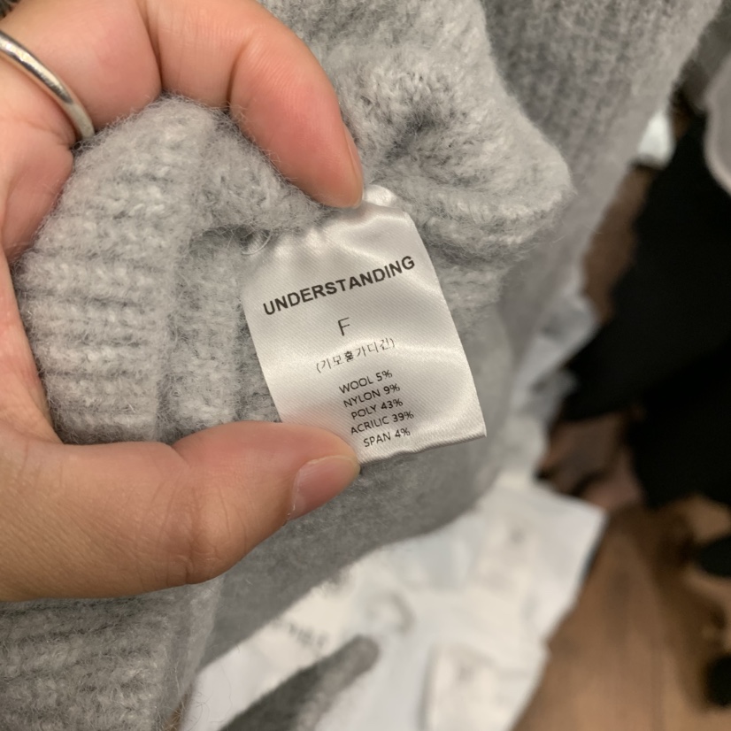 UNDERSTANDING韓國代購女裝新品休閑熱賣時尚真品推薦開衫UNDERSTANDING開衫