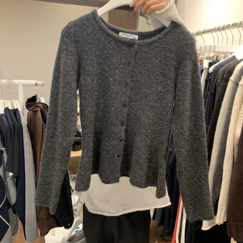UNDERSTANDING韓國代購女裝新品休閑熱賣時尚真品推薦開衫UNDERSTANDING開衫圖色2
