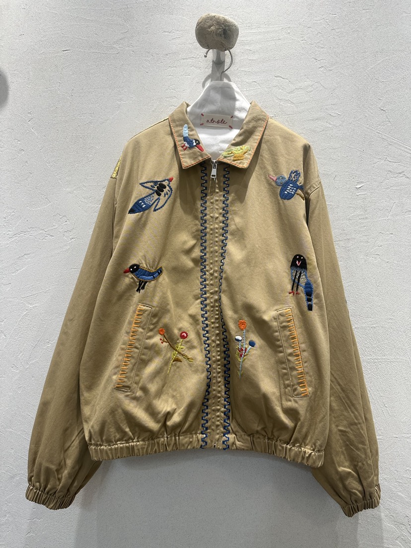 AT NOTE東大門直郵女裝新品休閑真品時尚人氣熱賣夾克繡花AT NOTE夾克圖色1