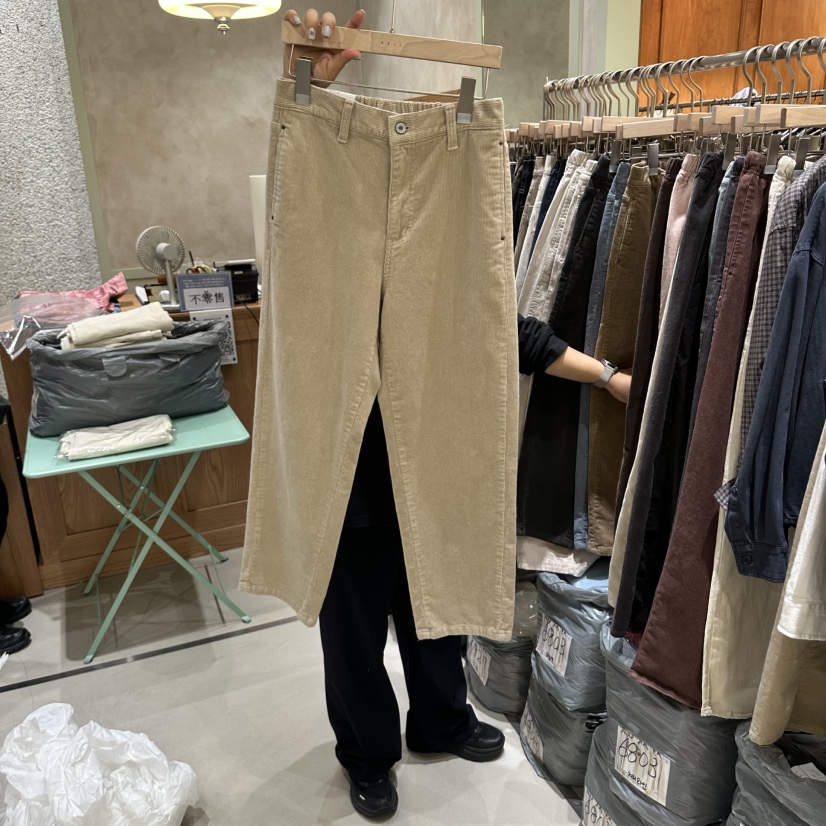 DELI JENNY韓國直郵女裝新款真品人氣推薦熱賣休閑休閑褲DELI JENNY休閑褲圖色1米色