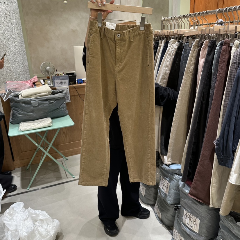 DELI JENNY韓國直郵女裝新款真品人氣推薦熱賣休閑休閑褲DELI JENNY休閑褲圖色2卡其色