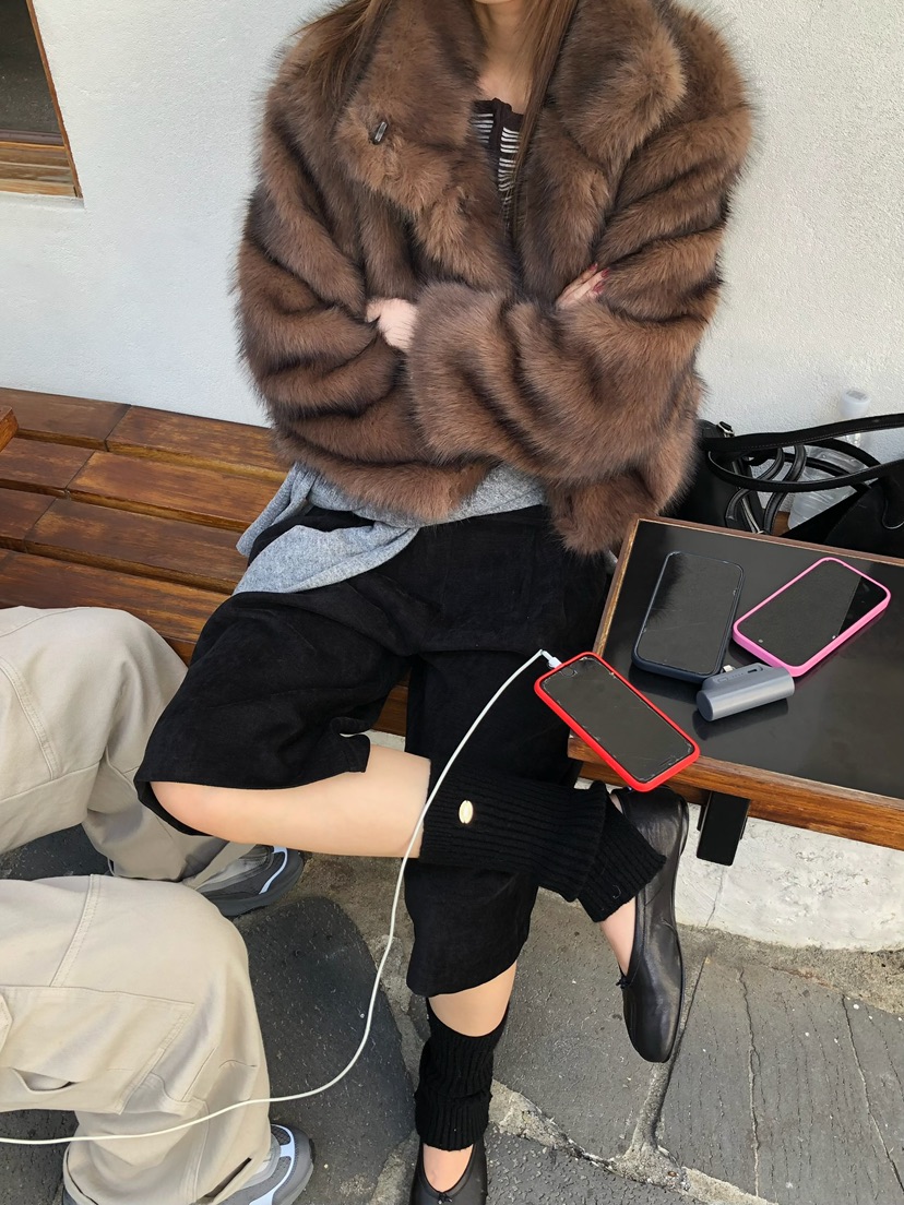 ESCHER韓國代購女裝新款真品推薦熱賣人氣休閑休閑褲口袋ESCHER休閑褲