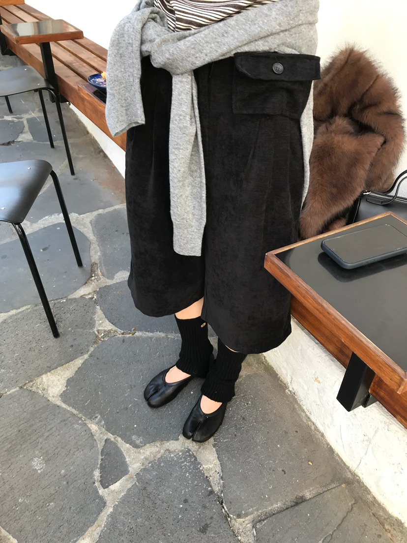 ESCHER韓國代購女裝新款真品推薦熱賣人氣休閑休閑褲口袋ESCHER休閑褲