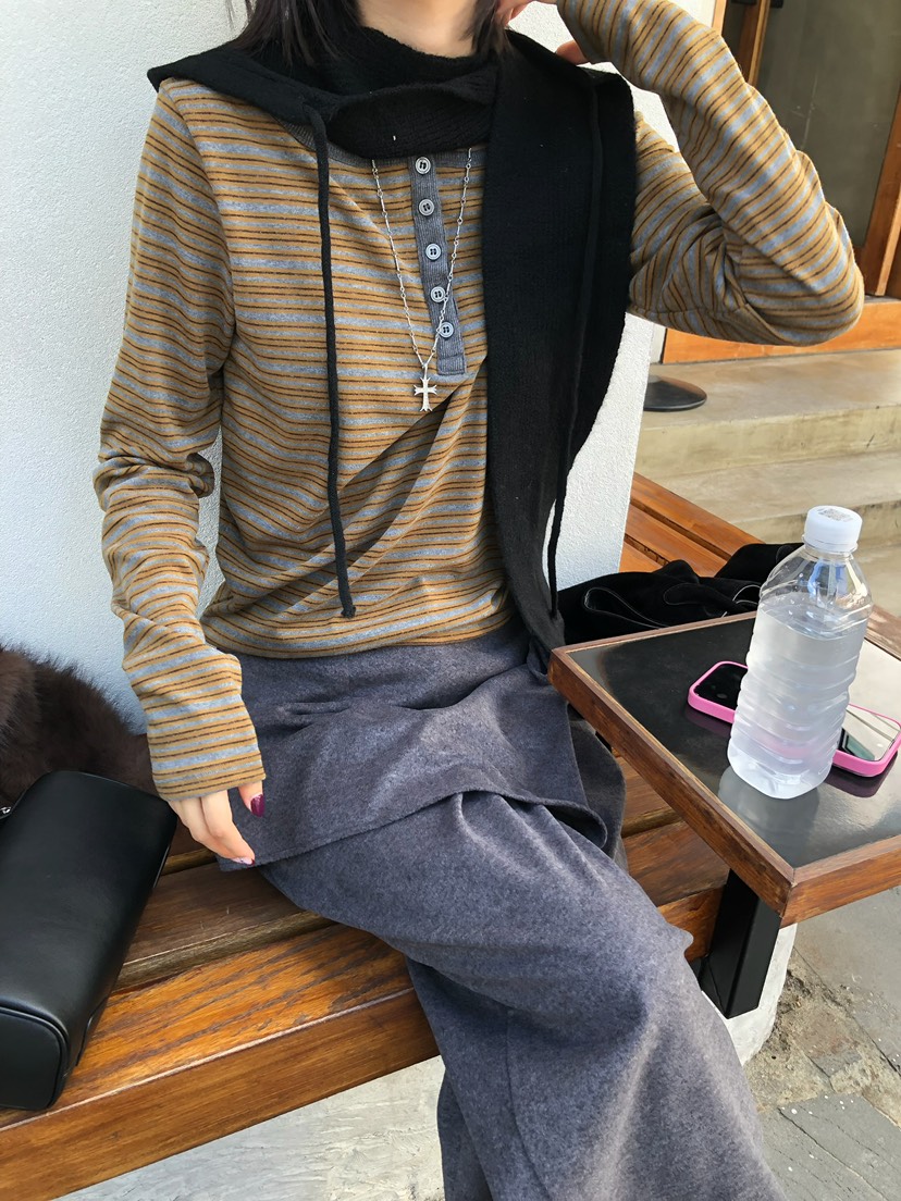 ESCHER東大門直郵女裝新款推薦人氣時尚真品休閑熱賣長袖T恤ESCHER長袖T恤
