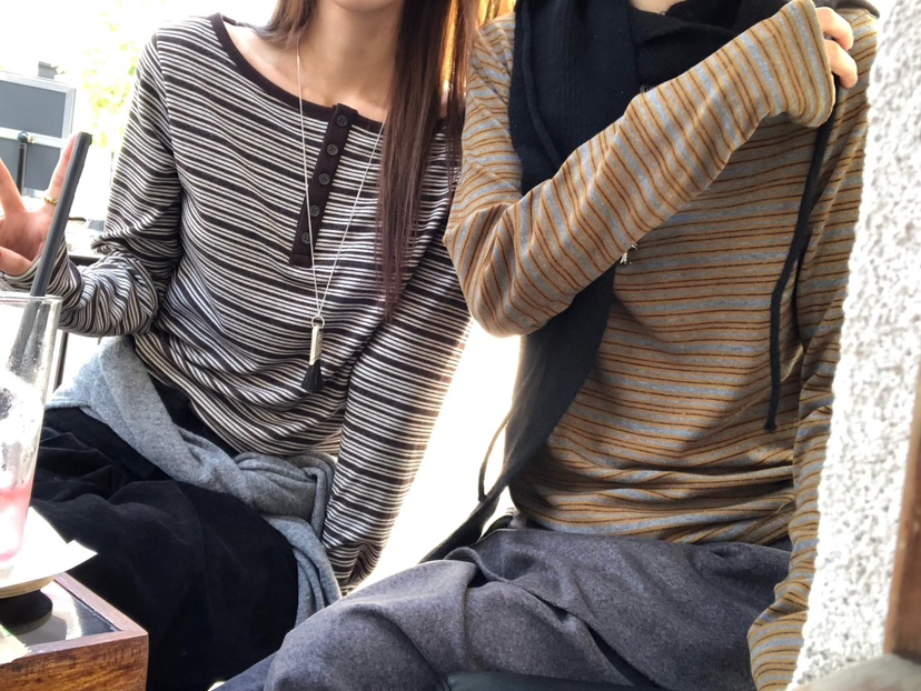 ESCHER東大門直郵女裝新款推薦人氣時尚真品休閑熱賣長袖T恤ESCHER長袖T恤