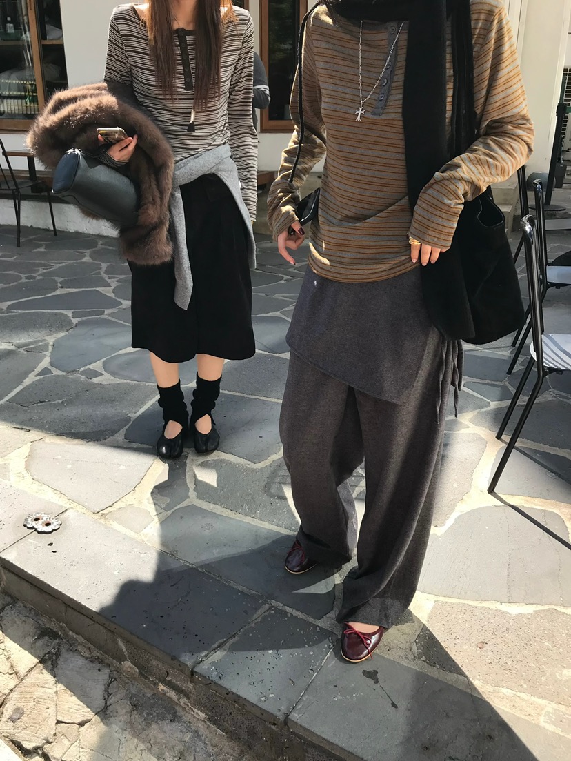 ESCHER東大門直郵女裝新款推薦人氣時尚真品休閑熱賣長袖T恤ESCHER長袖T恤