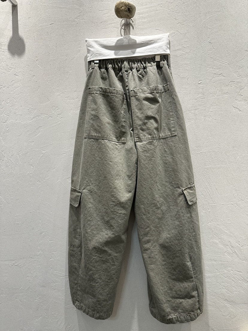 AT NOTE韓國代購女裝新品真品熱賣時尚休閑褲工裝褲口袋AT NOTE休閑褲