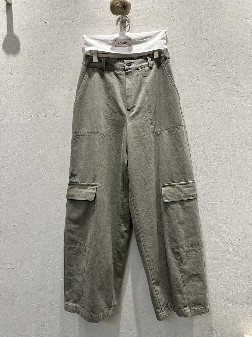 AT NOTE韓國代購女裝新品真品熱賣時尚休閑褲工裝褲口袋AT NOTE休閑褲圖色1