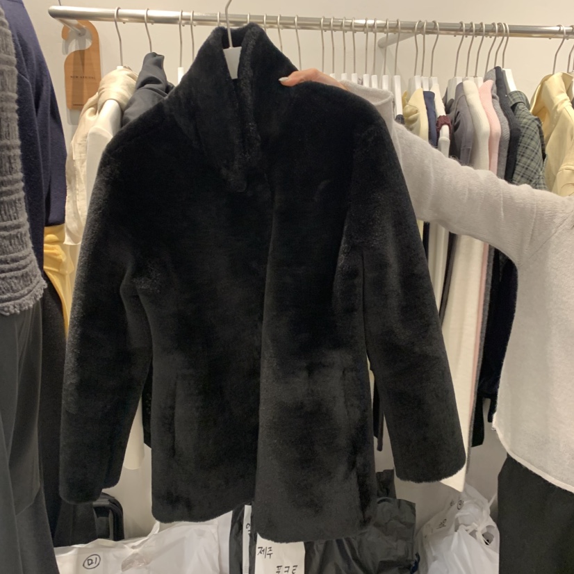 UNDERSTANDING東大門實拍女士新款人氣時尚推薦休閑短款大衣UNDERSTANDING短款大衣圖色2