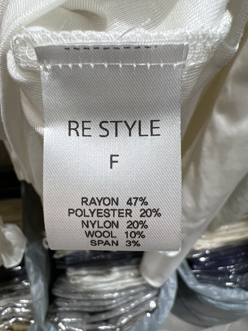 RE STYLE-Q東大門代購女裝新款熱賣推薦真品人氣長袖T恤RE STYLE長袖T恤
