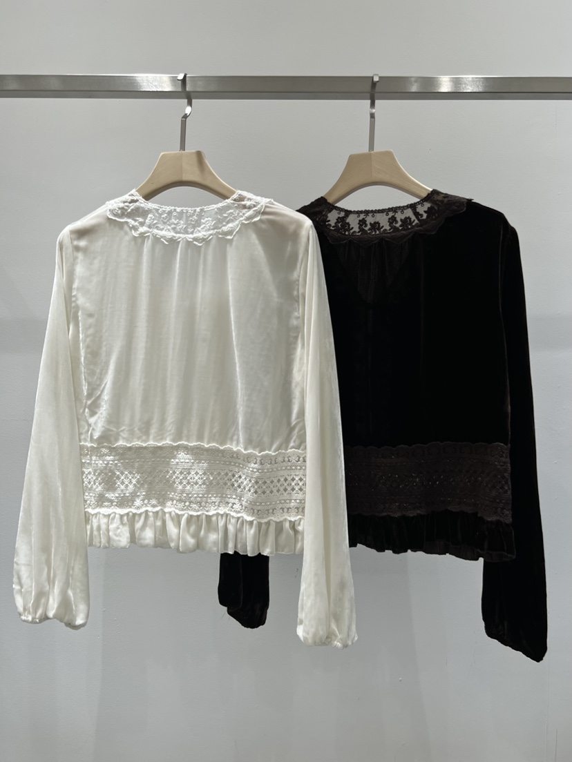 RE STYLE-Q韓國代購女裝新品休閑真品時尚熱賣襯衫蕾絲衫RE STYLE襯衫/蕾絲衫