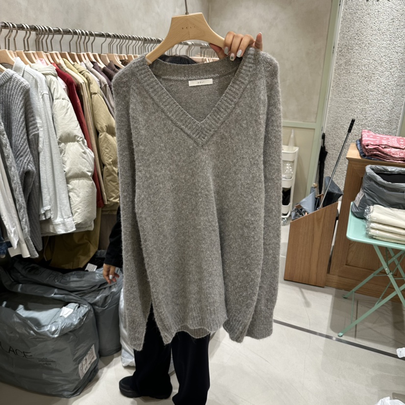 DELI JENNY東大門實拍女士新品熱賣真品人氣推薦休閑針織衫DELI JENNY針織衫圖色1