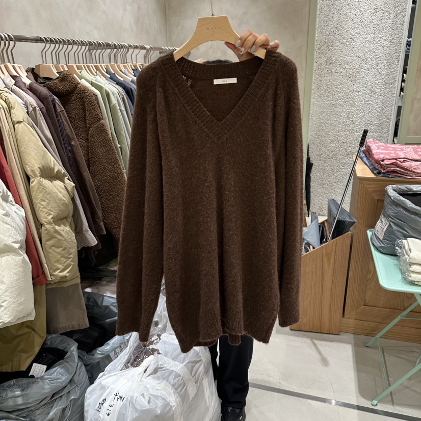 DELI JENNY東大門實拍女士新品熱賣真品人氣推薦休閑針織衫DELI JENNY針織衫圖色2