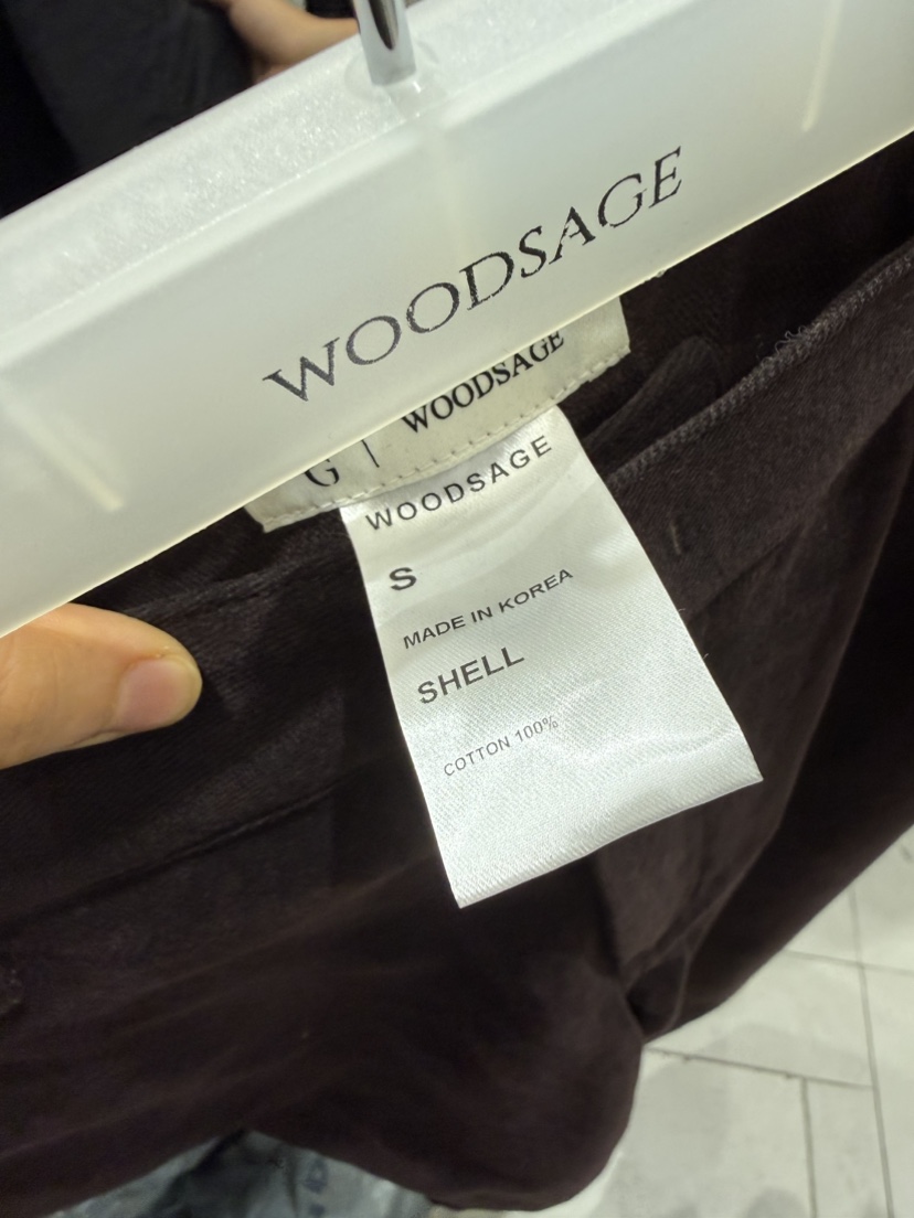 WOOD SAGE東大門直郵女士新款人氣真品時尚推薦休閑休閑褲WOOD SAGE休閑褲