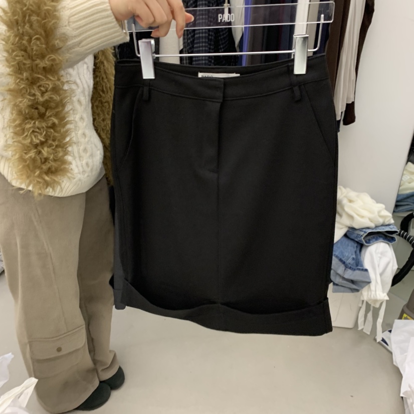 PADO韓國直郵女士新品熱賣推薦時尚真品休閑半身裙中短裙PADO半身裙/中短裙圖色2