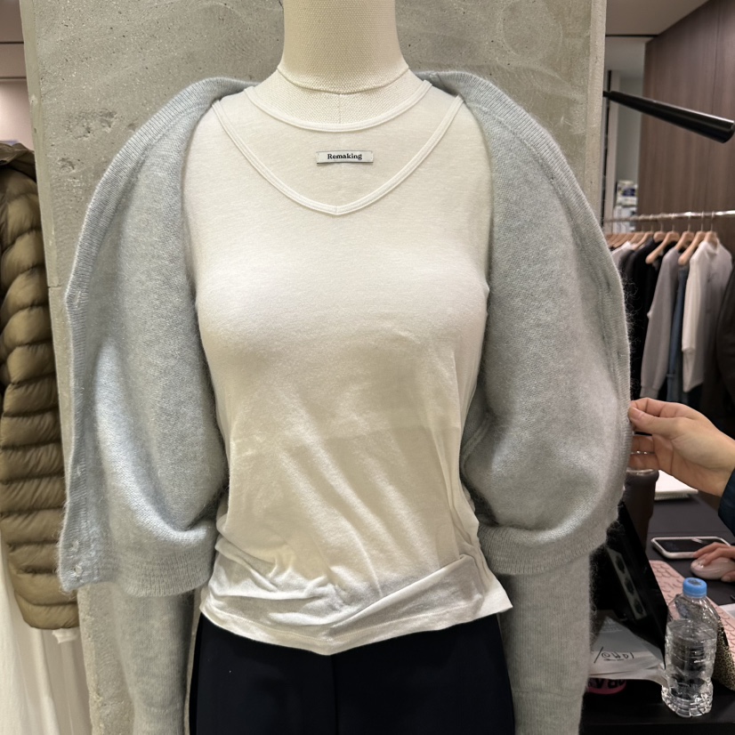 URBANSTORY/REMAKING東大門實拍女士新品推薦真品長袖T恤Remaking/URBANSTORY長袖T恤圖色2