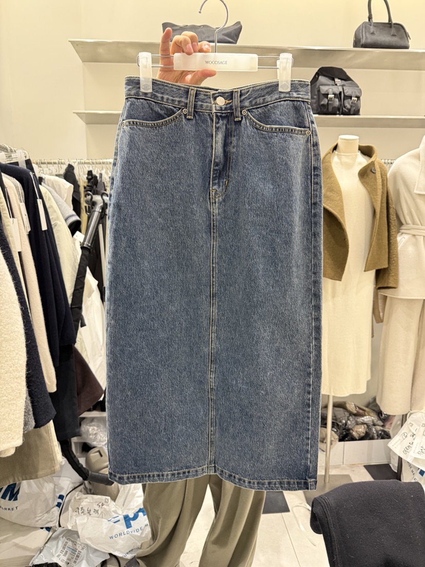 WOOD SAGE東大門實拍女士新款真品推薦熱賣半身裙中短裙WOOD SAGE半身裙/中短裙圖色1
