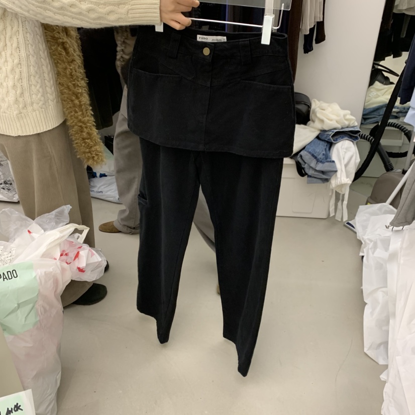 PADO韓國代購女士新品休閑推薦真品時尚人氣熱賣裙褲PADO裙褲圖色2