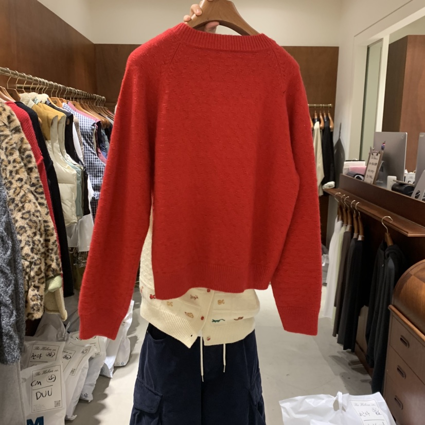 HEBON韓國直郵女士新品時尚休閑人氣真品熱賣推薦毛衣HEBON毛衣