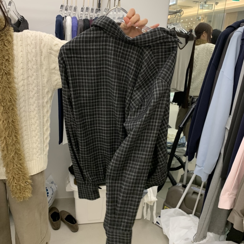 PADO韓國代購女裝新款熱賣休閑人氣推薦時尚真品襯衫蕾絲衫PADO襯衫/蕾絲衫