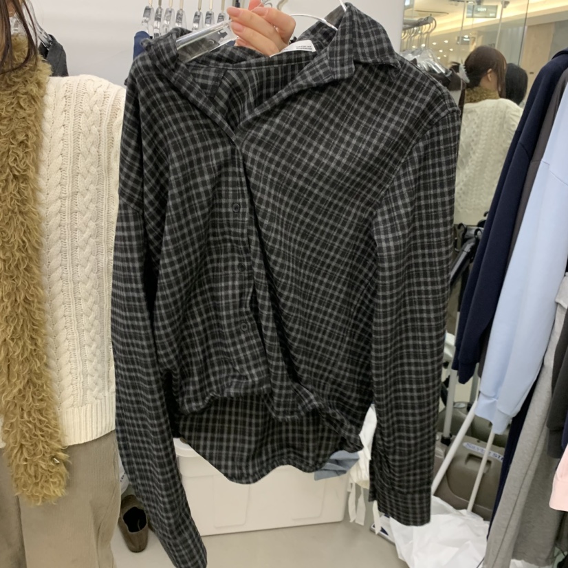 PADO韓國代購女裝新款熱賣休閑人氣推薦時尚真品襯衫蕾絲衫PADO襯衫/蕾絲衫圖色1