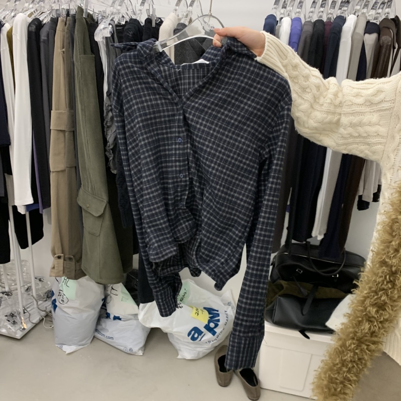 PADO韓國代購女裝新款熱賣休閑人氣推薦時尚真品襯衫蕾絲衫PADO襯衫/蕾絲衫圖色2