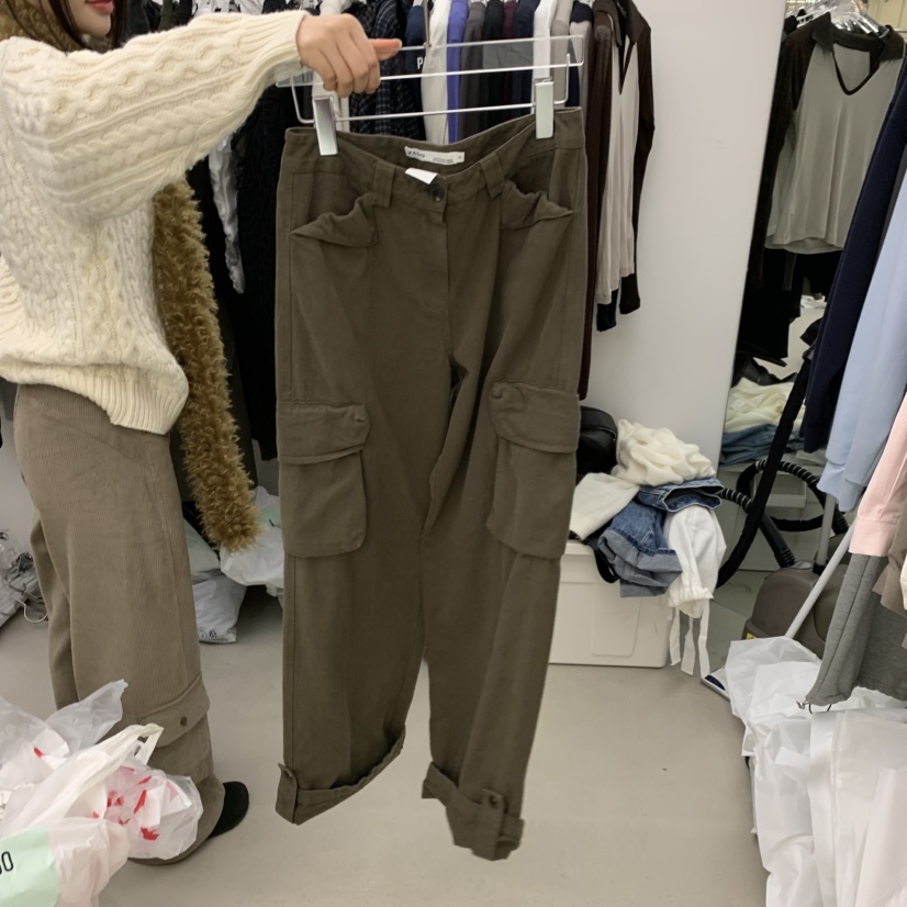 PADO東大門實拍女裝新品熱賣人氣真品推薦時尚休閑休閑褲PADO休閑褲圖色1