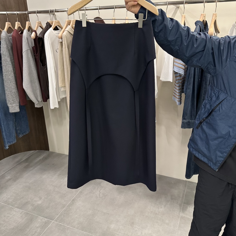 URBANSTORY/REMAKING東大門實拍女裝新款休閑真品熱賣長裙Remaking/URBANSTORY長裙圖色2深藍色