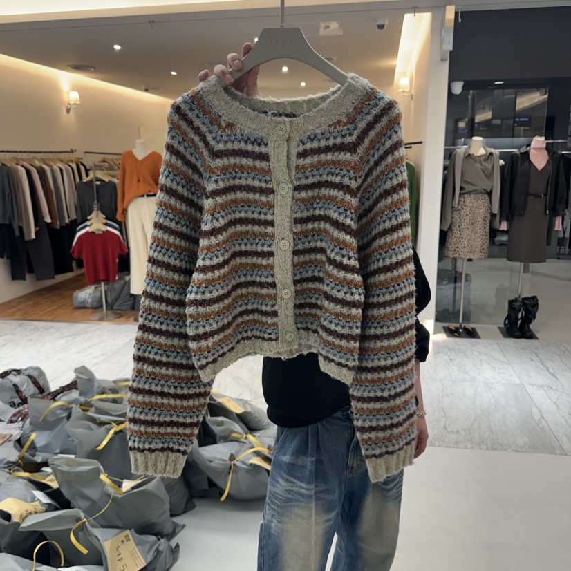 LEPI韓國代購女裝新品人氣熱賣推薦時尚真品休閑開衫LEPI開衫圖色1