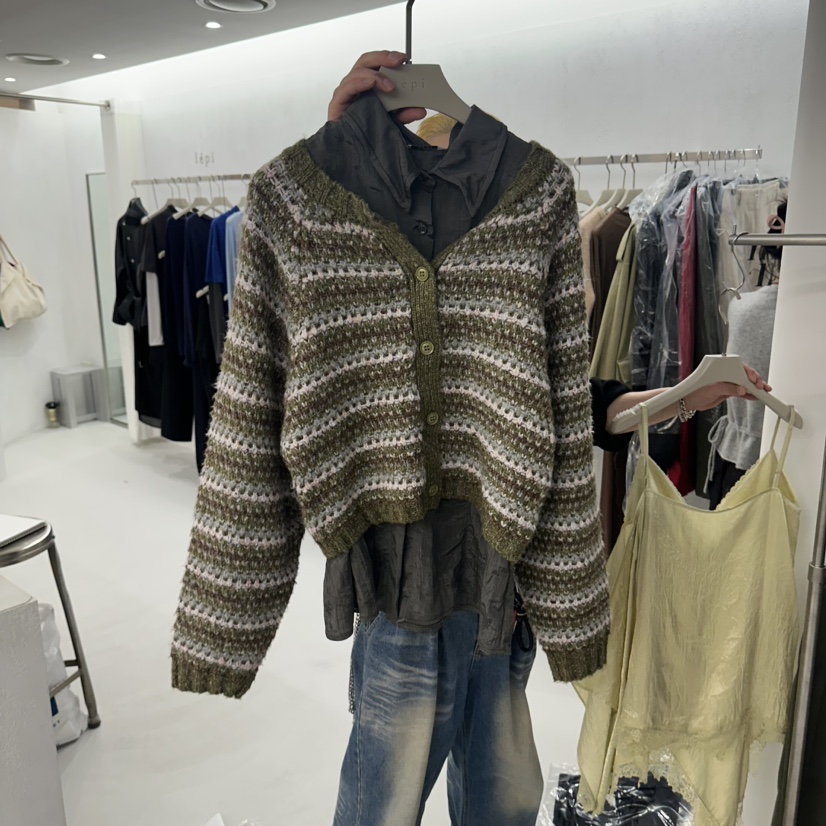 LEPI韓國代購女裝新品人氣熱賣推薦時尚真品休閑開衫LEPI開衫圖色4
