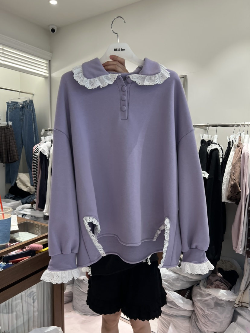BE&amp;BE韓國代購女士新品熱賣推薦真品人氣時尚休閑衛衣BE&be衛衣圖色1