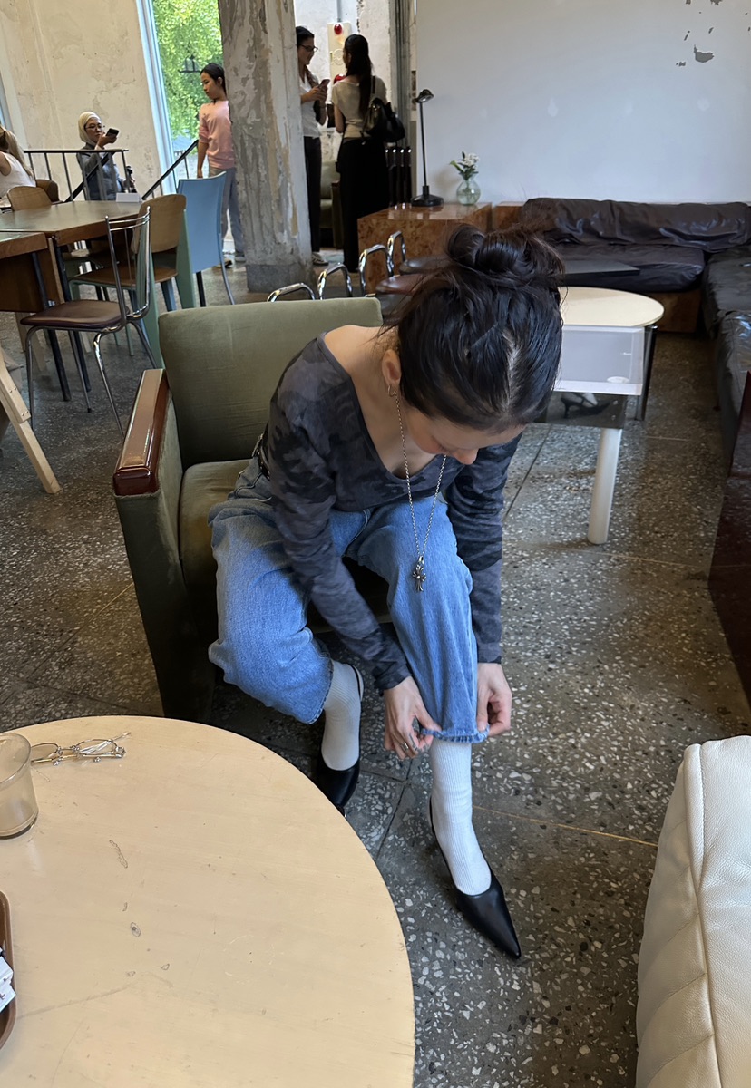 PLATFORM-L東大門代購女裝新品時尚休閑人氣長袖T恤迷彩PLATFORM-L長袖T恤