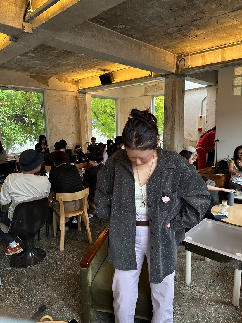 PLATFORM-L韓國直郵女裝新款人氣真品推薦襯衫蕾絲衫燈芯絨PLATFORM-L襯衫/蕾絲衫