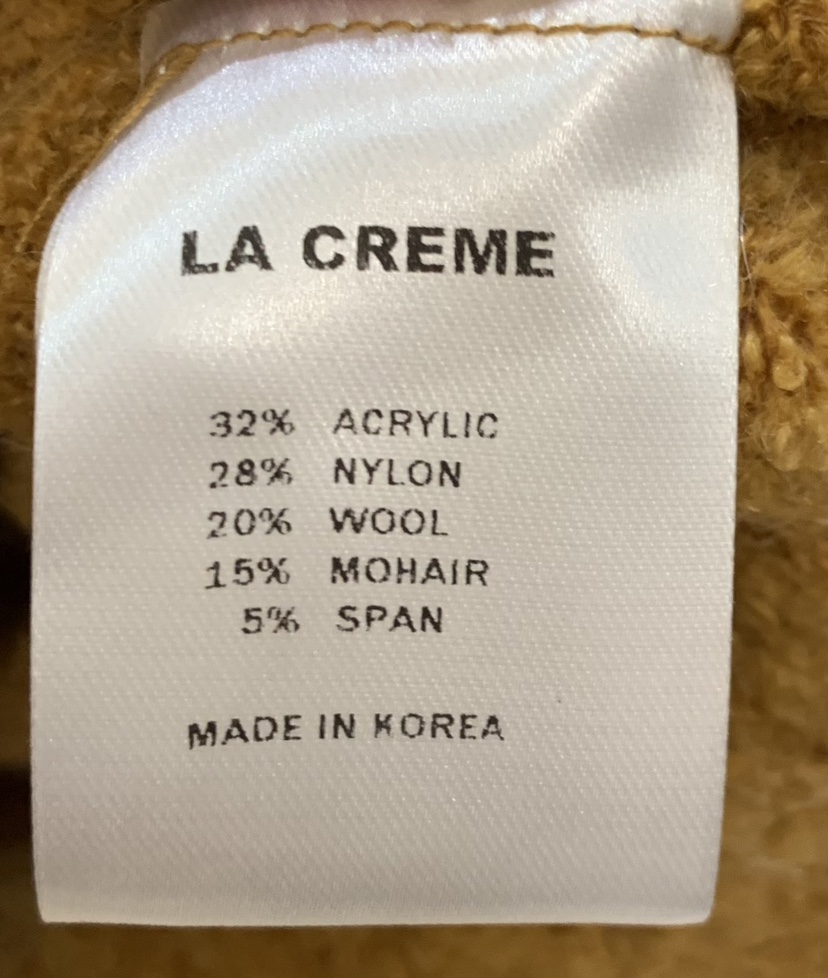 LA CREME東大門實拍女士新品真品時尚熱賣休閑針織衫拉鏈LA CREME針織衫