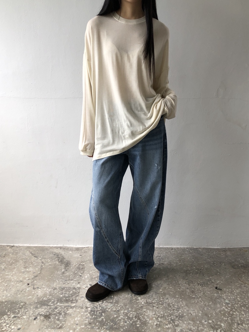 NUTPLAN韓國直郵女裝新款推薦休閑熱賣真品時尚人氣長袖T恤NUTPLAN長袖T恤