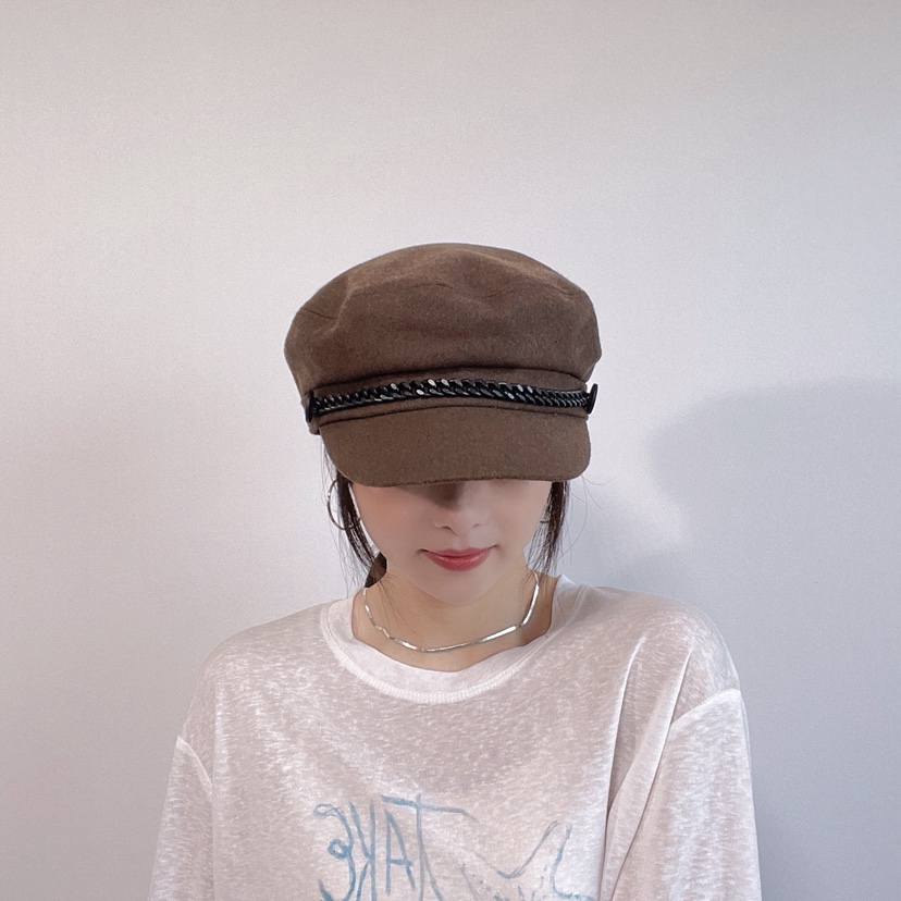 LOVELY HAT東大門實拍女士新款推薦熱賣休閑人氣時尚帽子LOVELY HAT帽子圖色1