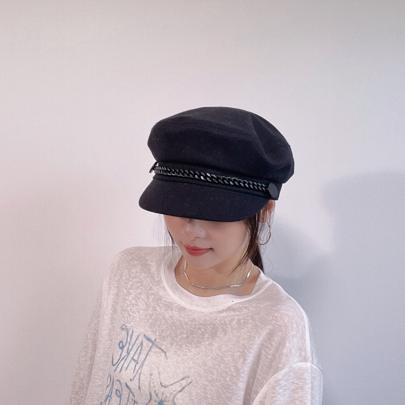 LOVELY HAT東大門實拍女士新款推薦熱賣休閑人氣時尚帽子LOVELY HAT帽子圖色2