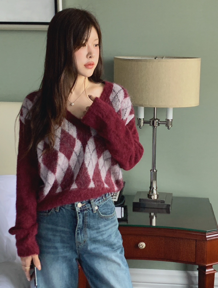 LA CREME東大門代購女裝新品熱賣真品時尚推薦人氣針織衫LA CREME針織衫