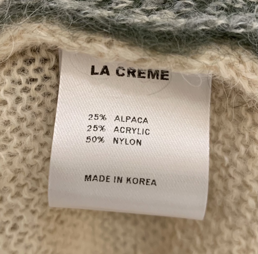 LA CREME東大門代購女裝新品熱賣真品時尚推薦人氣針織衫LA CREME針織衫