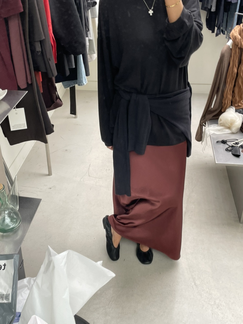NUTPLAN韓國代購女裝新品熱賣時尚人氣真品推薦休閑長裙NUTPLAN長裙