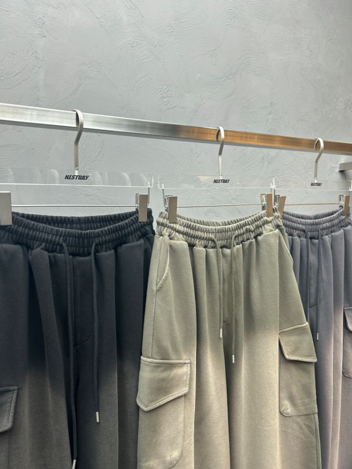 HESTORY東大門直郵女裝新品時尚人氣休閑褲男女同款工裝褲HESTORY休閑褲